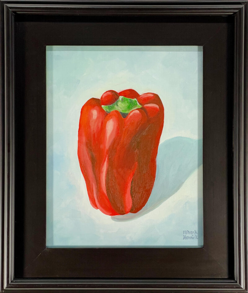 Red Pepper Oil Painting