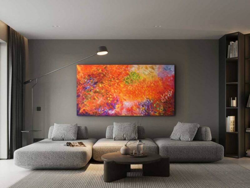 Vitality Abstract Painting