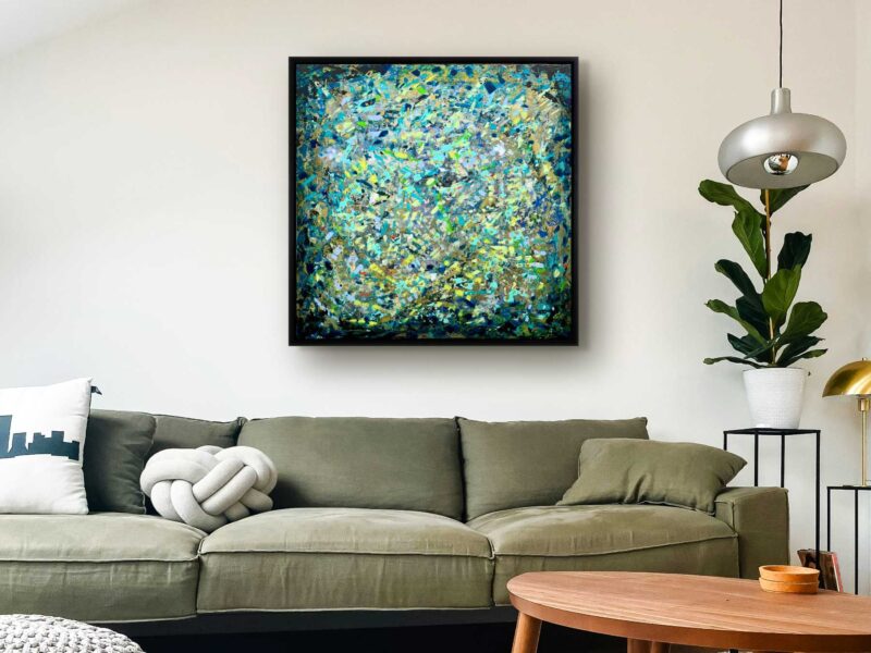 Skandāsana Abstract Painting - Image 2