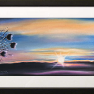 Arctic Cotton - Pastel Painting