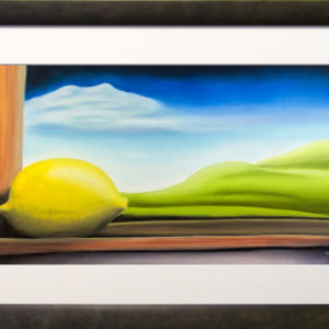 Lemon View - Pastel Painting