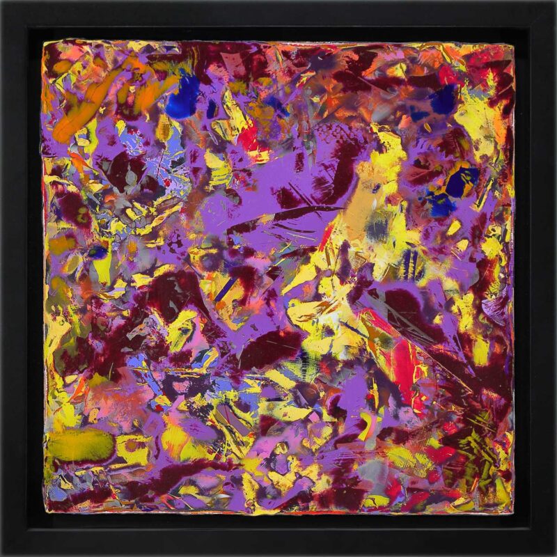Surya Namaskar B #1 Abstract Painting