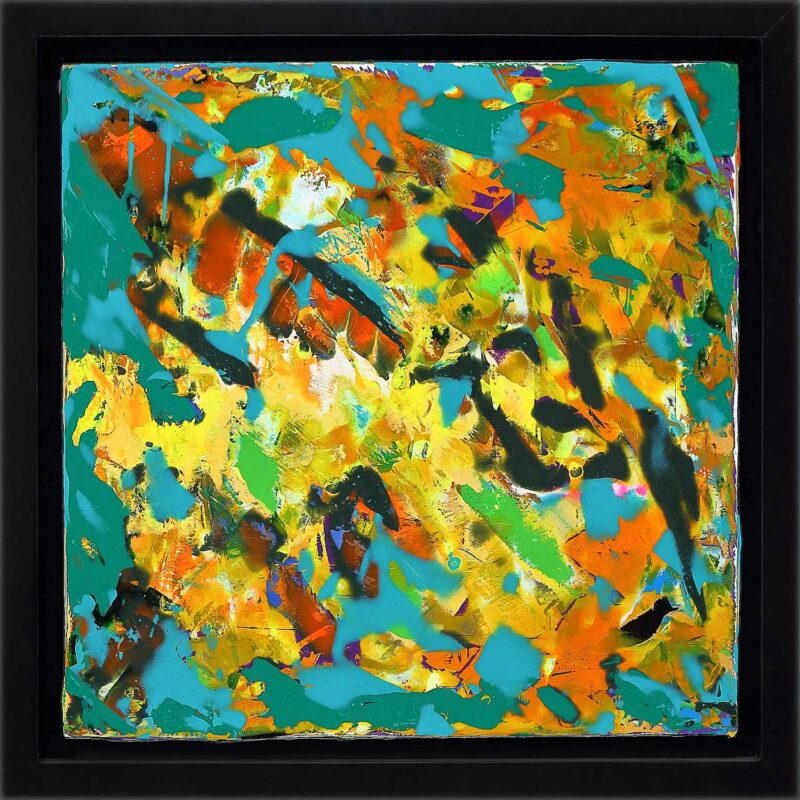 Surya Namaskar B #4 Abstract Painting