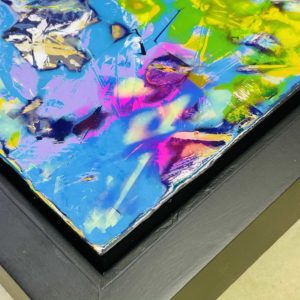 Surya Namaskar B #10 Painting Closeup