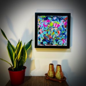 Chandra Namaskãr-11 Abstract Painting