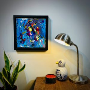 Chandra Namaskãr-4 Abstract Painting