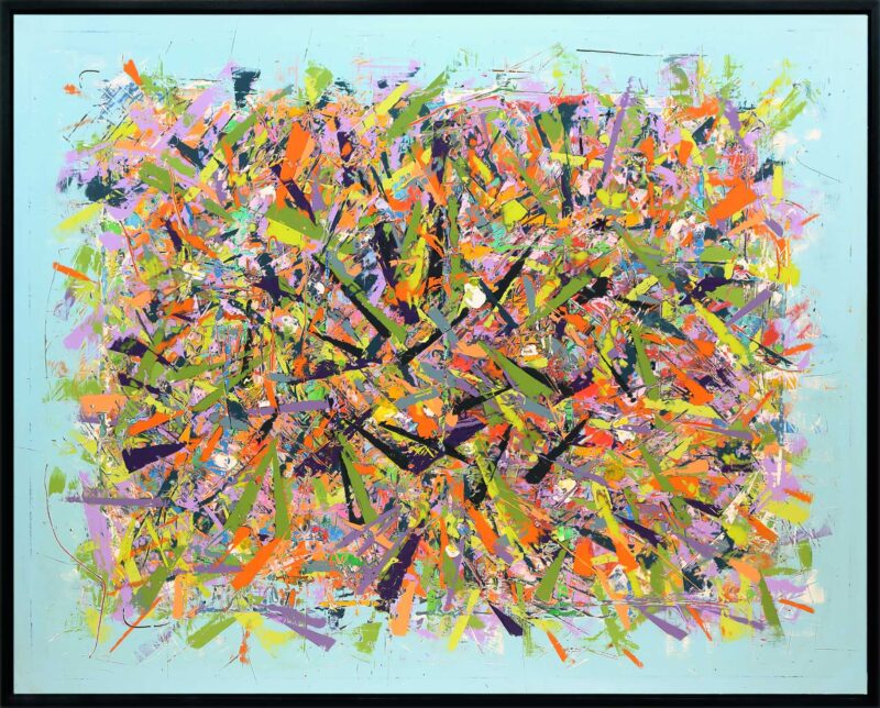 Sukhasana Abstract Painting