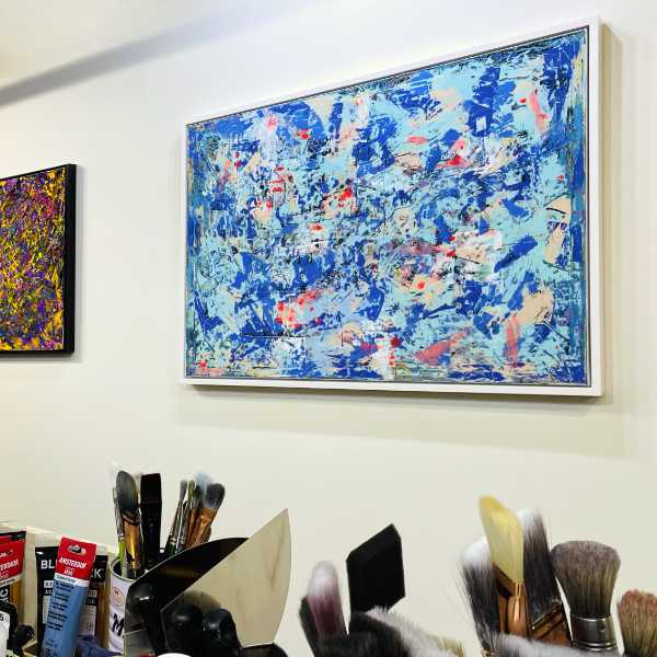 Baddha Konasana Artwork Painting
