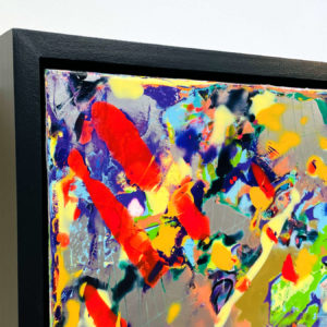 Prasarita Padottanasana Abstract Painting