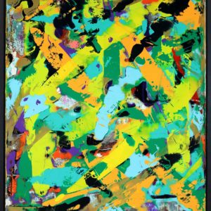 Vakrãsana Right Abstract Painting