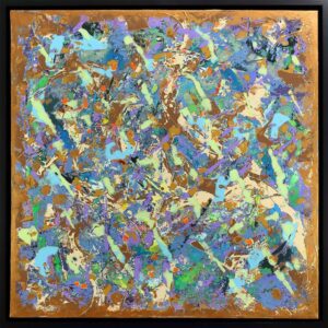 Ardha Kapotãsana Abstract Painting