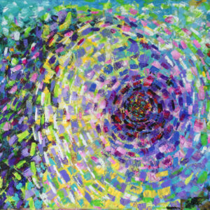 Color Vortex Abstract Painting