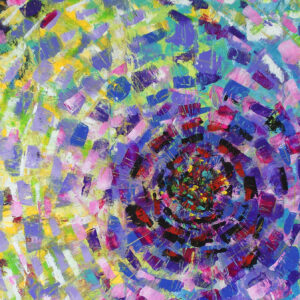 Color Vortex Abstract Painting