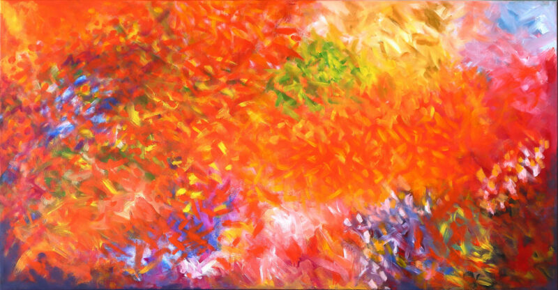 Vitality Abstract Painting