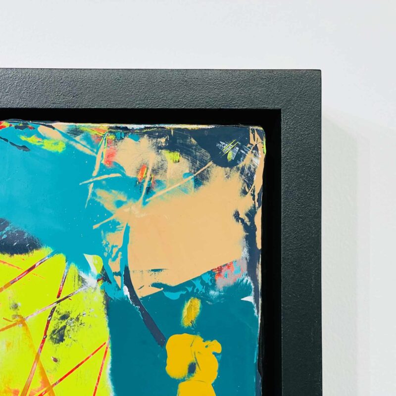 Ashta Chandrasana Abstract Painting