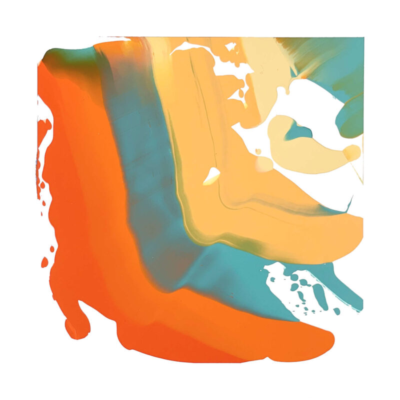 Halāsana No.1 Abstract Painting