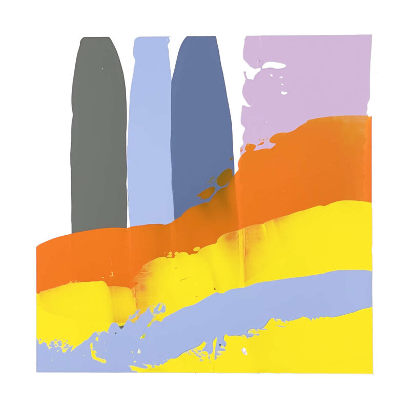 Halāsana No.2 Abstract Painting