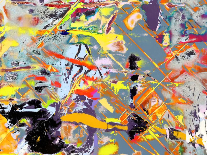 Parighāsana Abstract Painting - Image 3