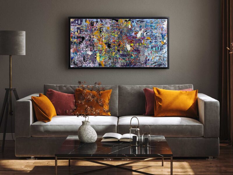 Parighāsana Abstract Painting - Image 2