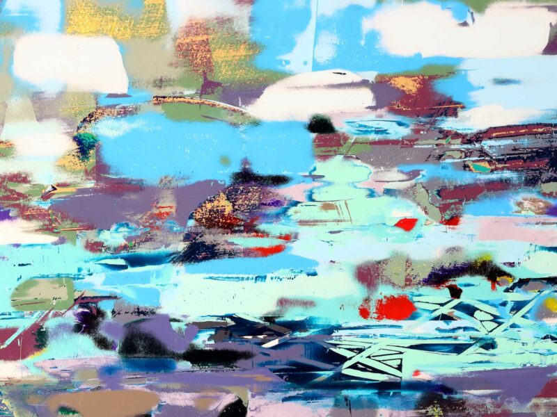 Aṣṭāṅgāsana Abstract Painting - Image 3