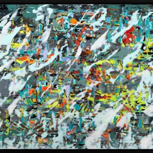 Vīrabhadrāsana C Abstract Painting » Artist Mark Hennick Vīrabhadrāsana C Abstract Painting » Artist Mark Hennick
