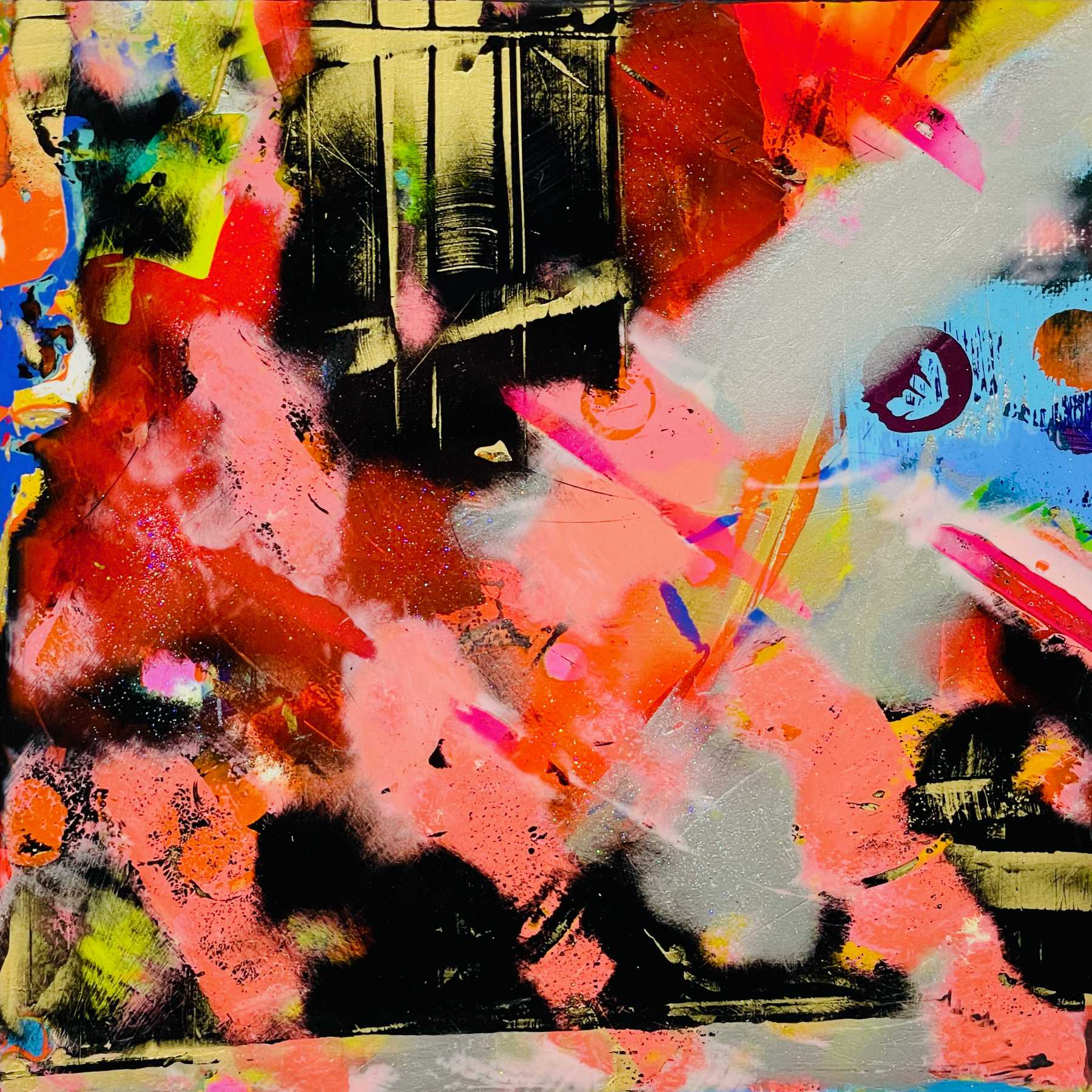 Dhyāna Mudra G Abstract Painting