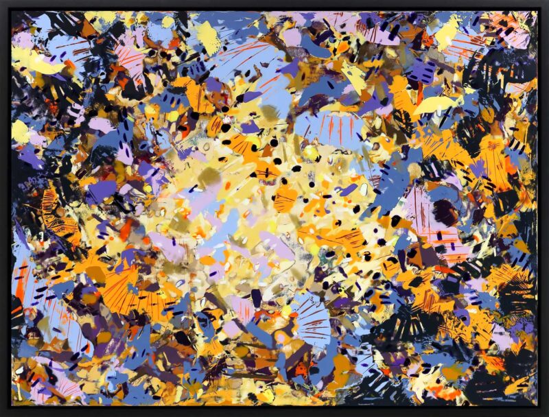 Camatkārāsana Abstract Painting