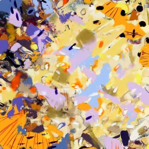 Camatkārāsana Abstract Painting » Artist Mark Hennick
