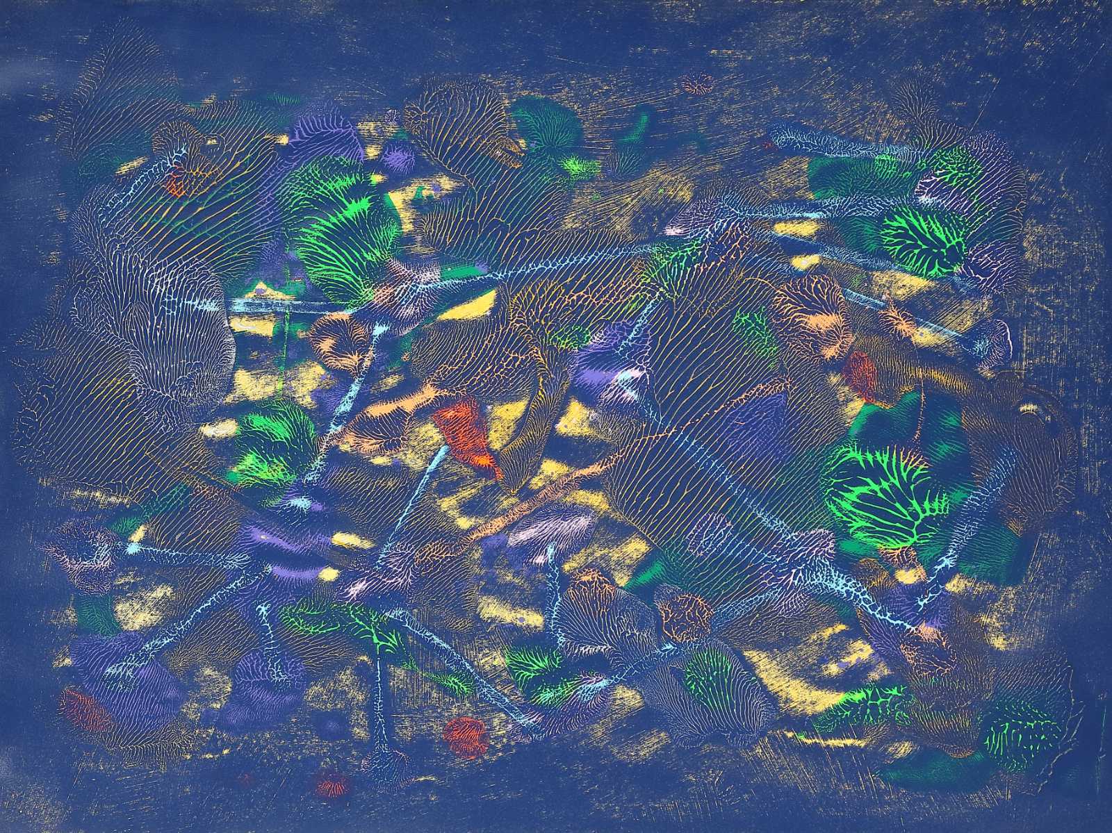 Auspicious Beginning Abstract Painting