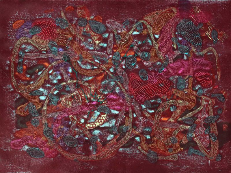 Auspicious Experience Abstract Painting
