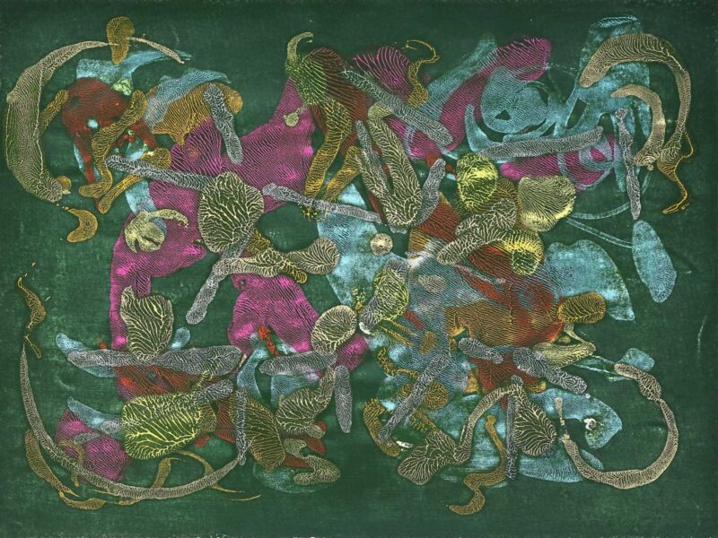 Auspicious Journey Abstract Painting