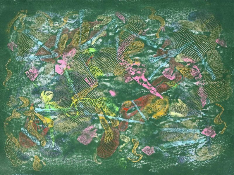 Auspicious Presence Abstract Painting
