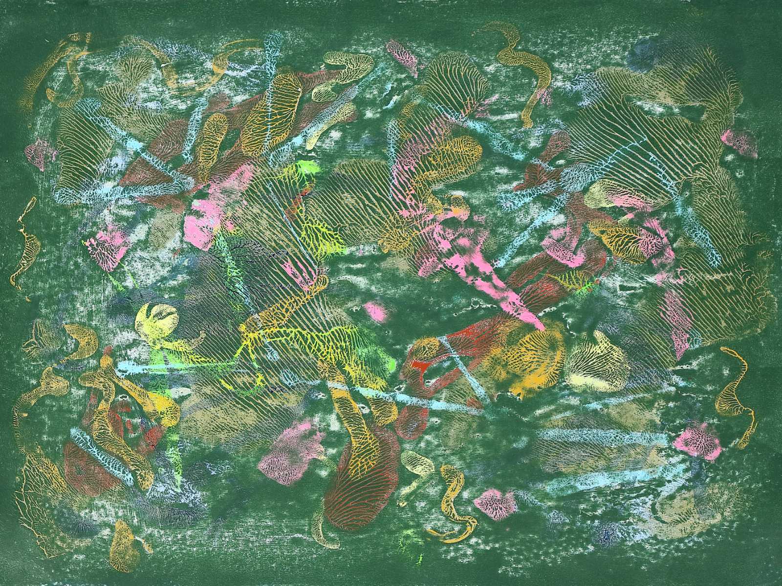 Auspicious Presence Abstract Painting