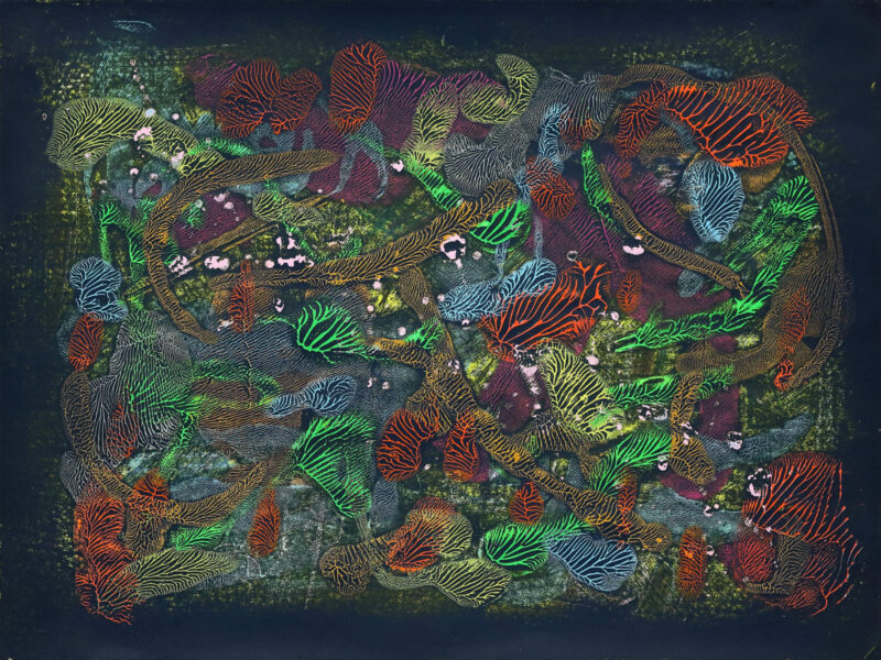 Auspicious Voyage Abstract Painting