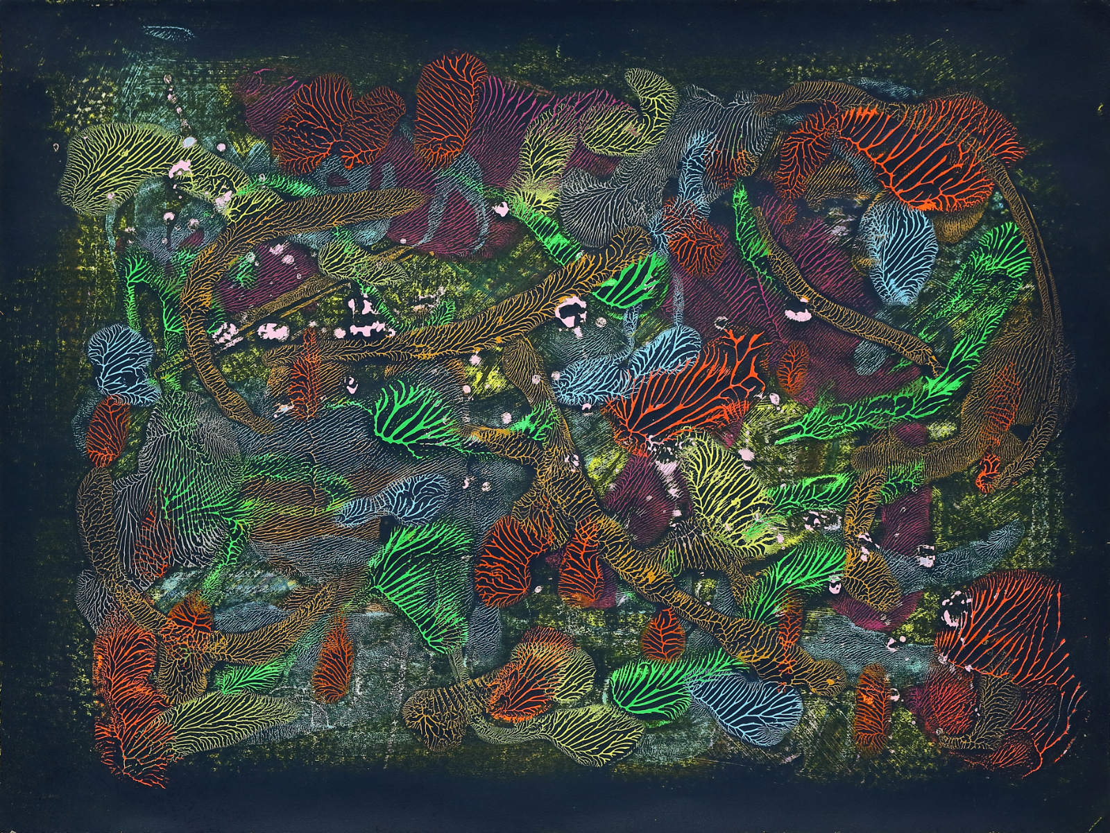 Auspicious Voyage Abstract Painting