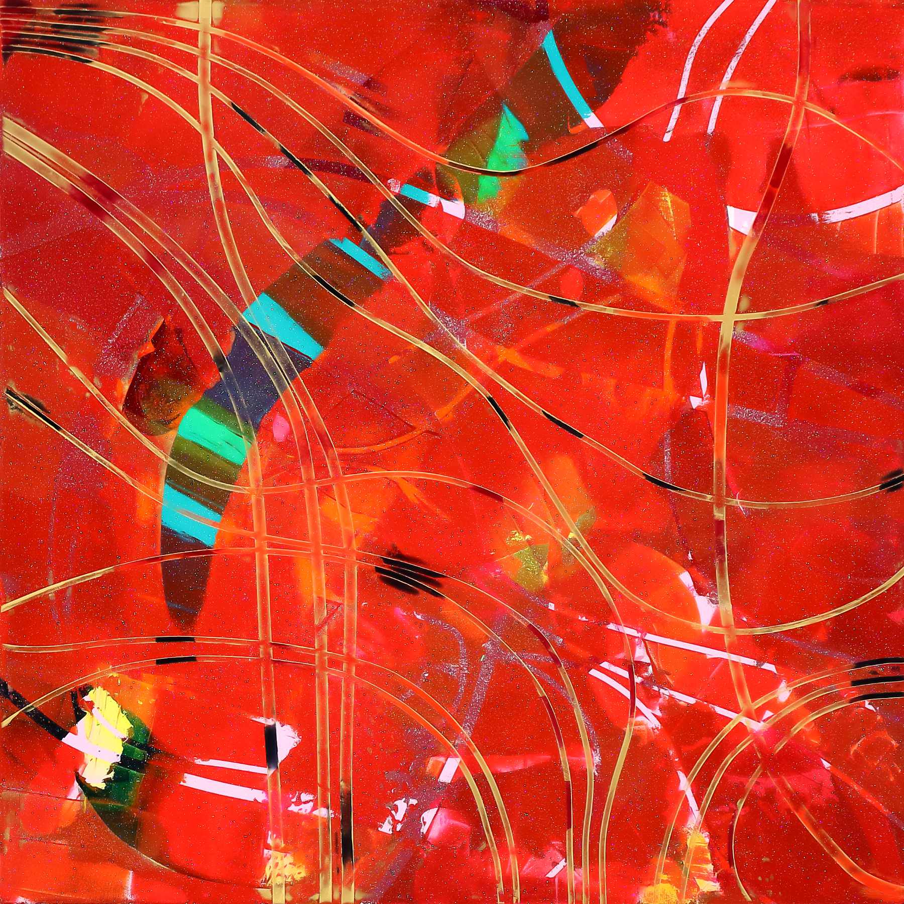 Candy Apple Red No.1 Painting