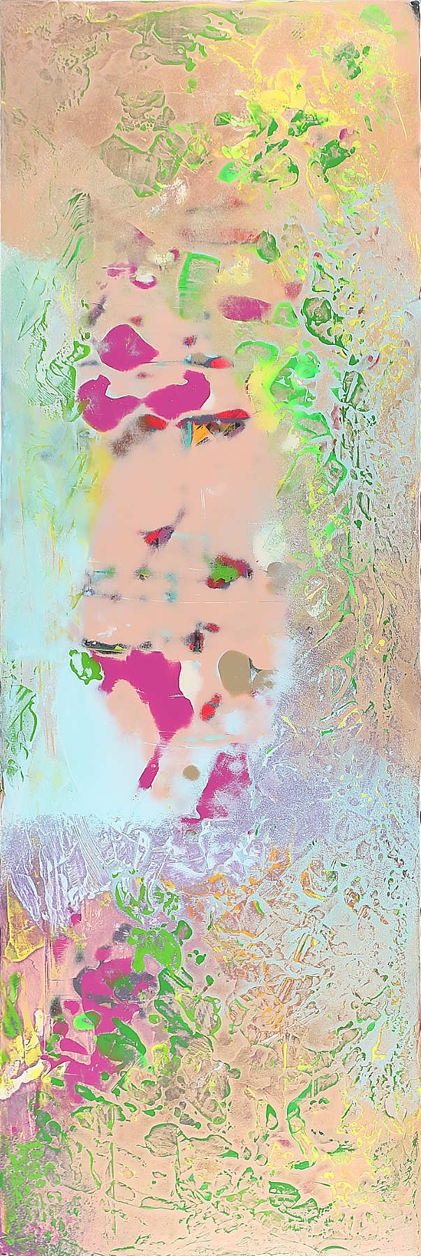 Kākāsana Abstract Painting