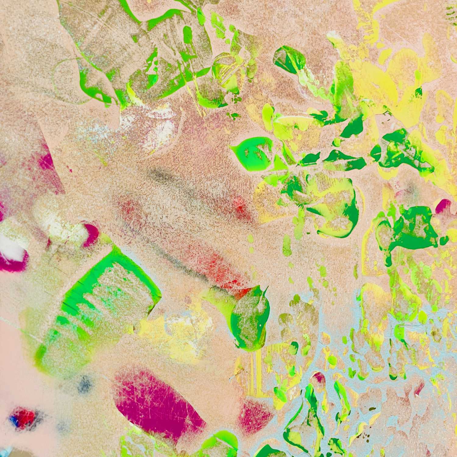 Kākāsana Abstract Painting - Image 4
