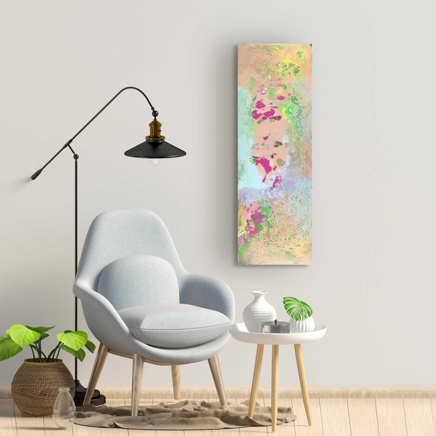 Kākāsana Abstract Painting - Image 2